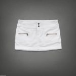 Abercrombie & Fitch riflová sukně Kaela, velikost XS