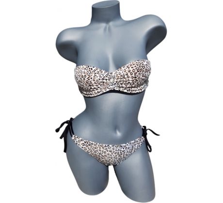 Victoria's Secret plavky Push Up Animal Print