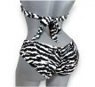 Victoria's Secret plavky Animal Print Halter Ruched